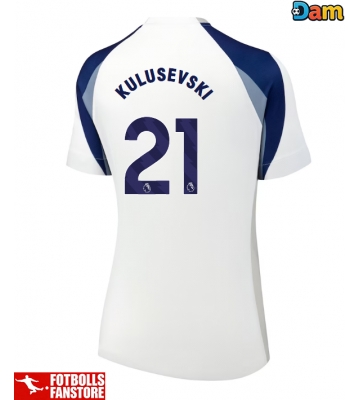 Tottenham Hotspur Dejan Kulusevski #21 Hemmatröja Dam 2025-26 Kortärmad